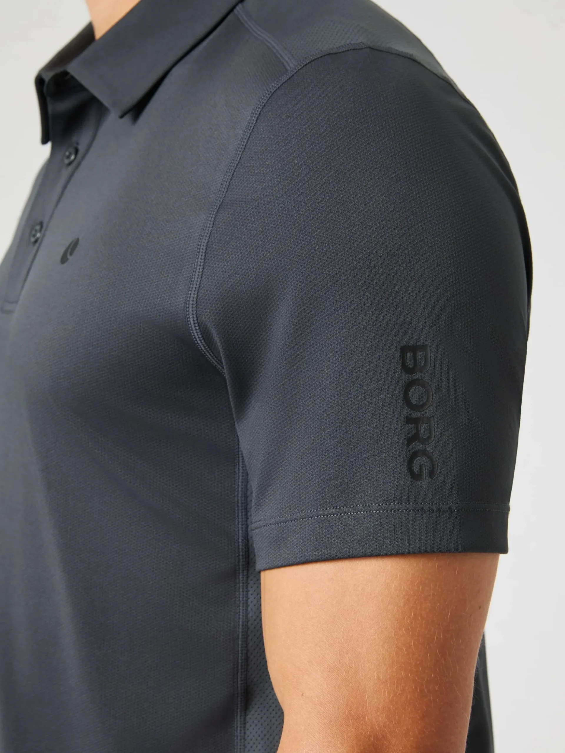 Ace Mesh Panel Polo Shirt