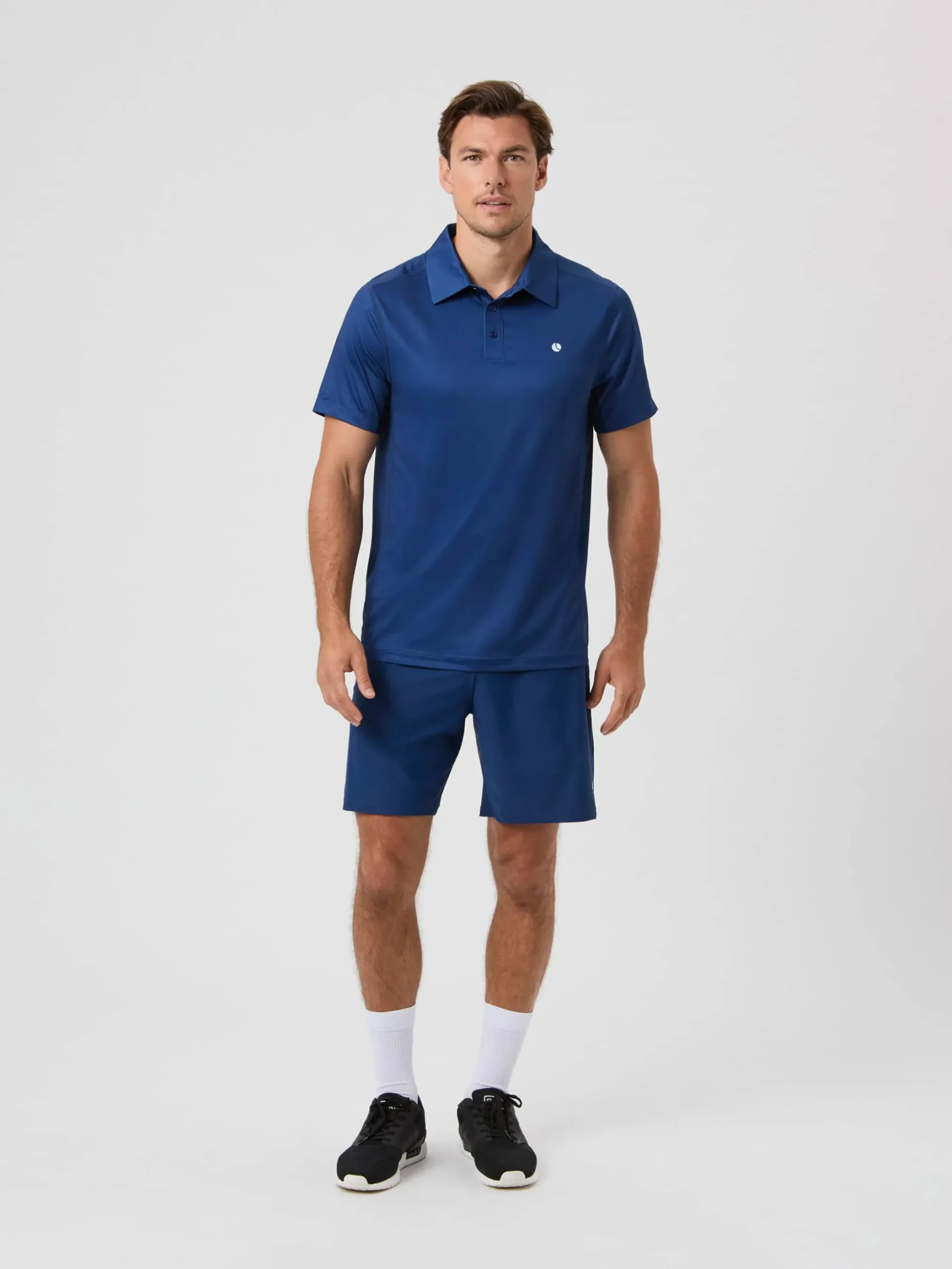 Ace Mesh Panel Polo Shirt
