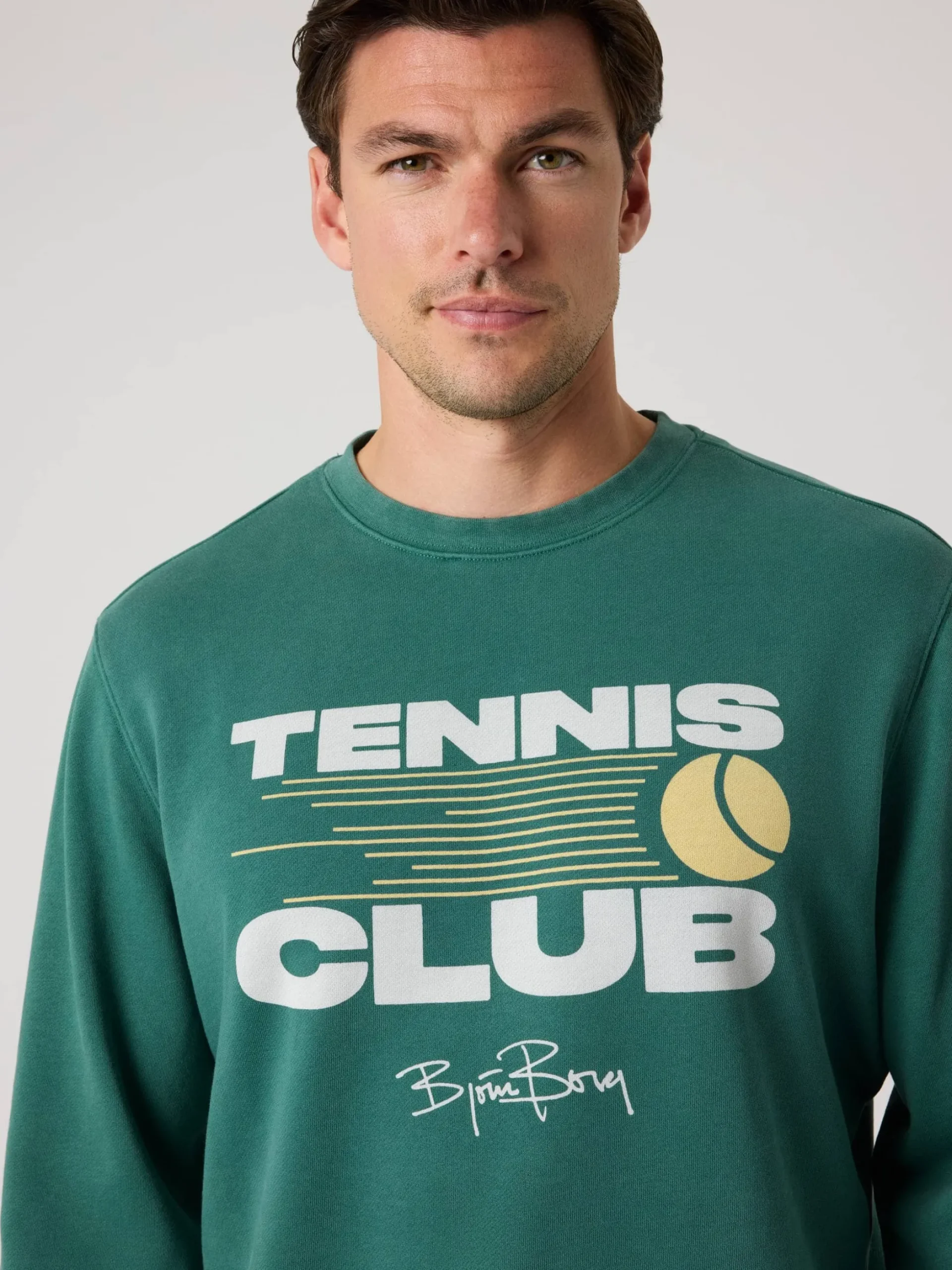 Borg Classic Print Sweatshirt