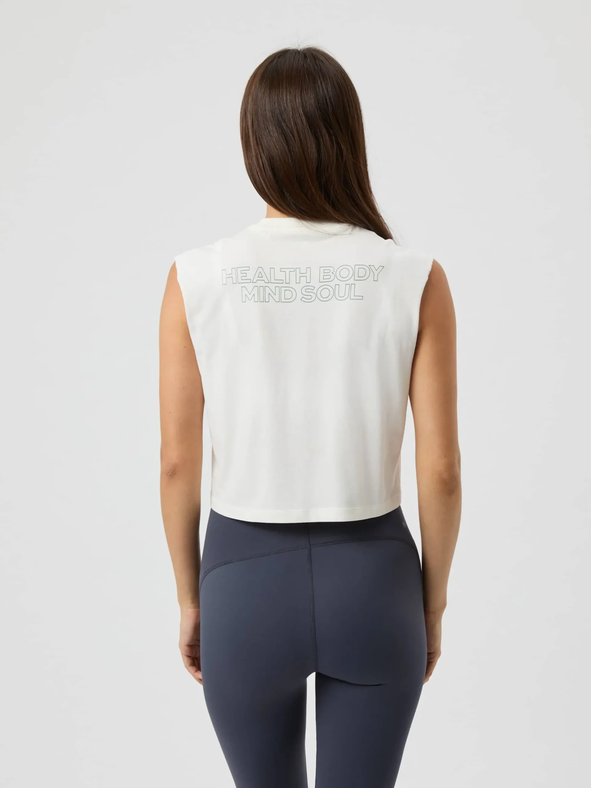 Borg Cropped Tank Top