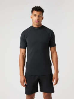 Borg Mock Neck T-Shirt