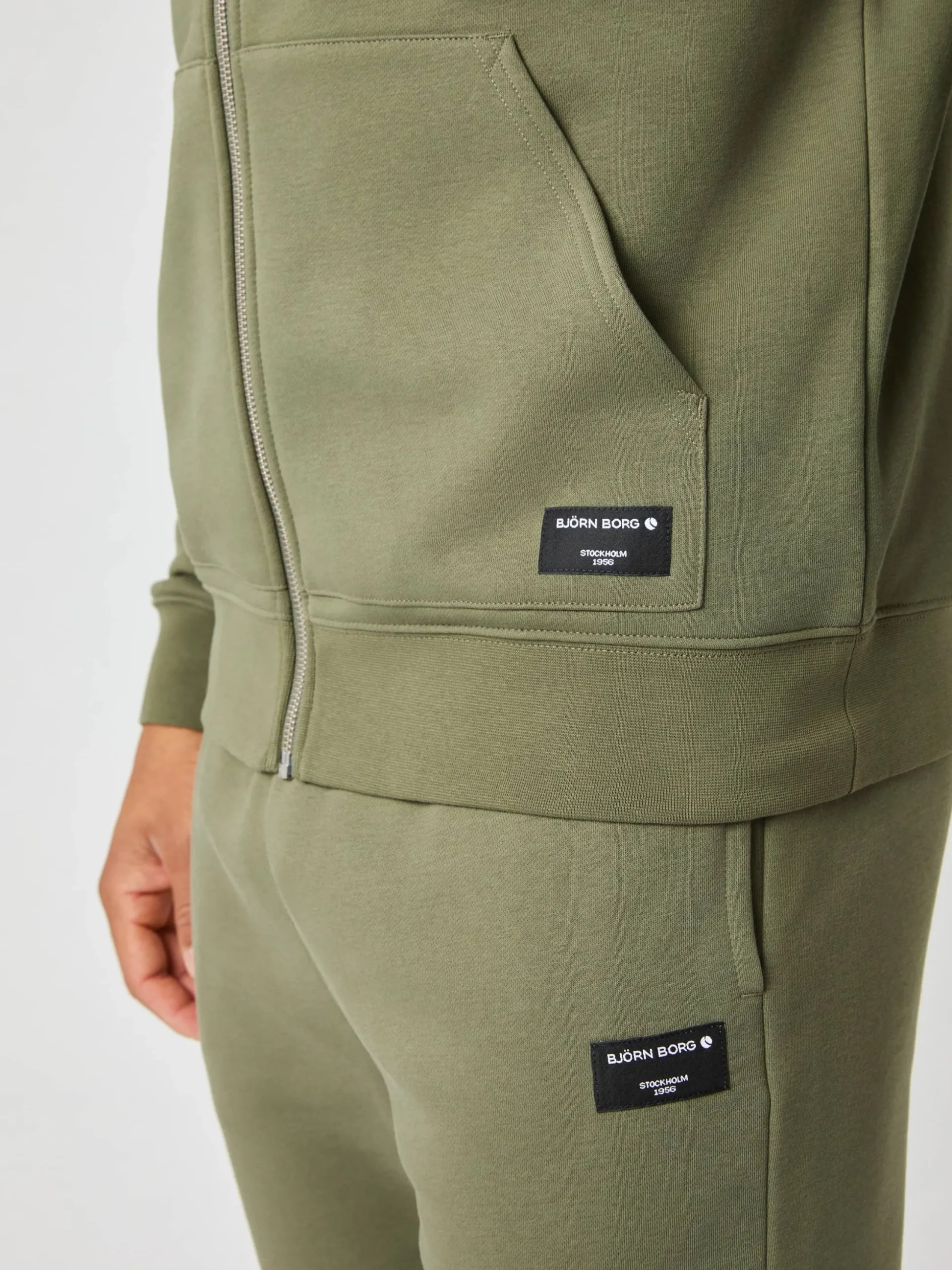 Centre Zip Hoodie