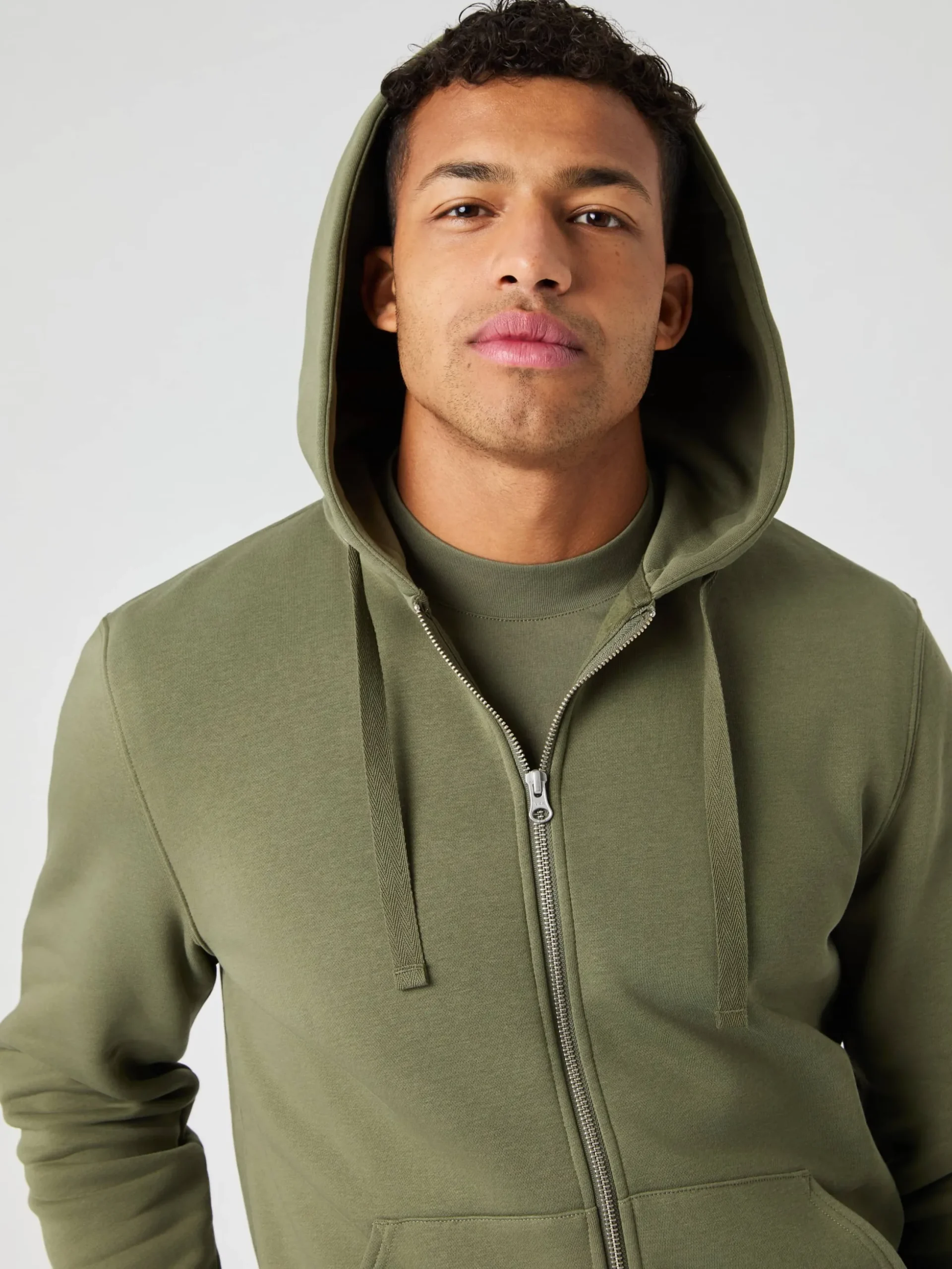 Centre Zip Hoodie