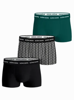 Cotton Stretch Trunks 3-pack