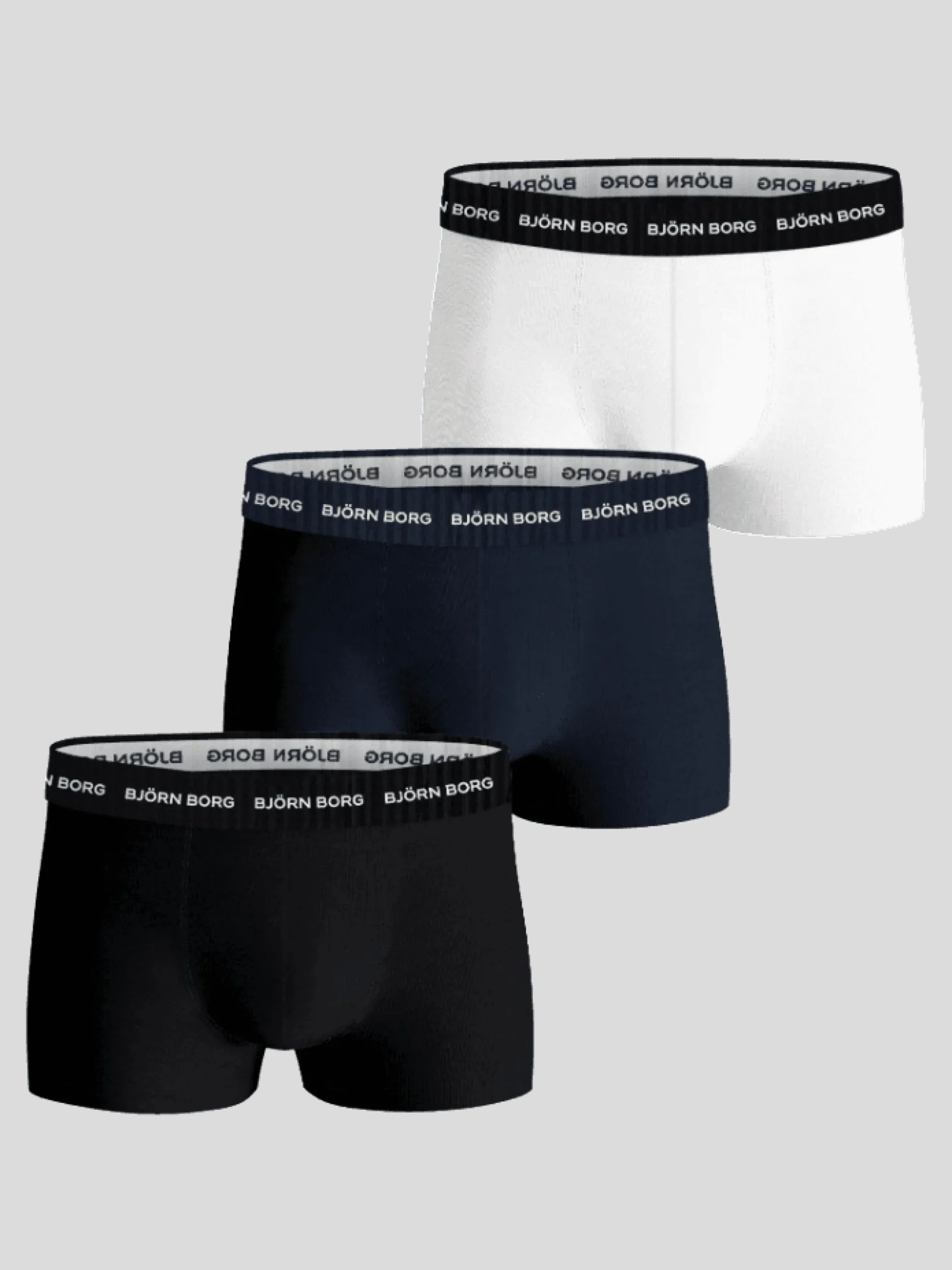 Cotton Stretch Trunks 3-pack