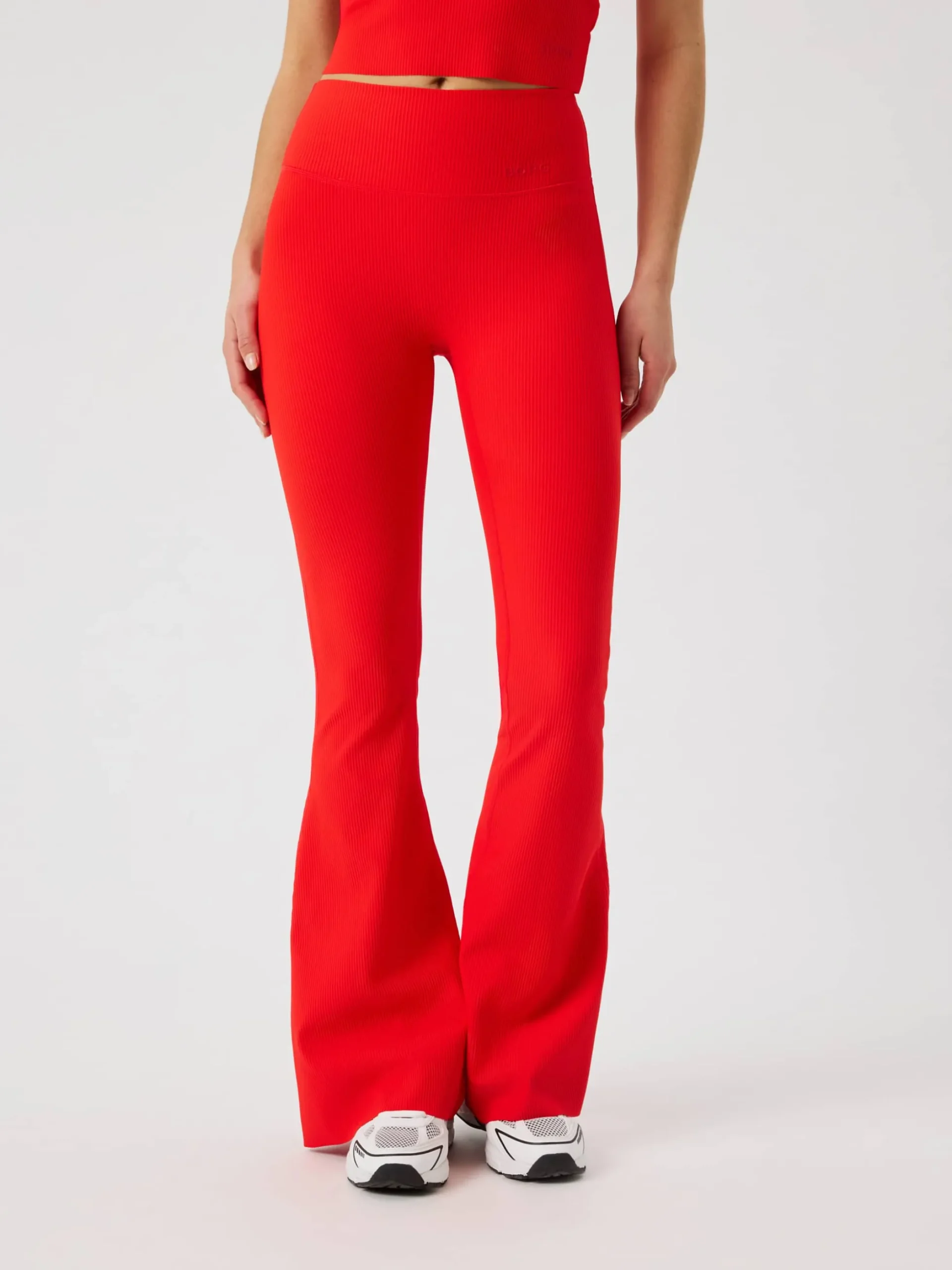 Studio Ribbed Flare Tights Tall
