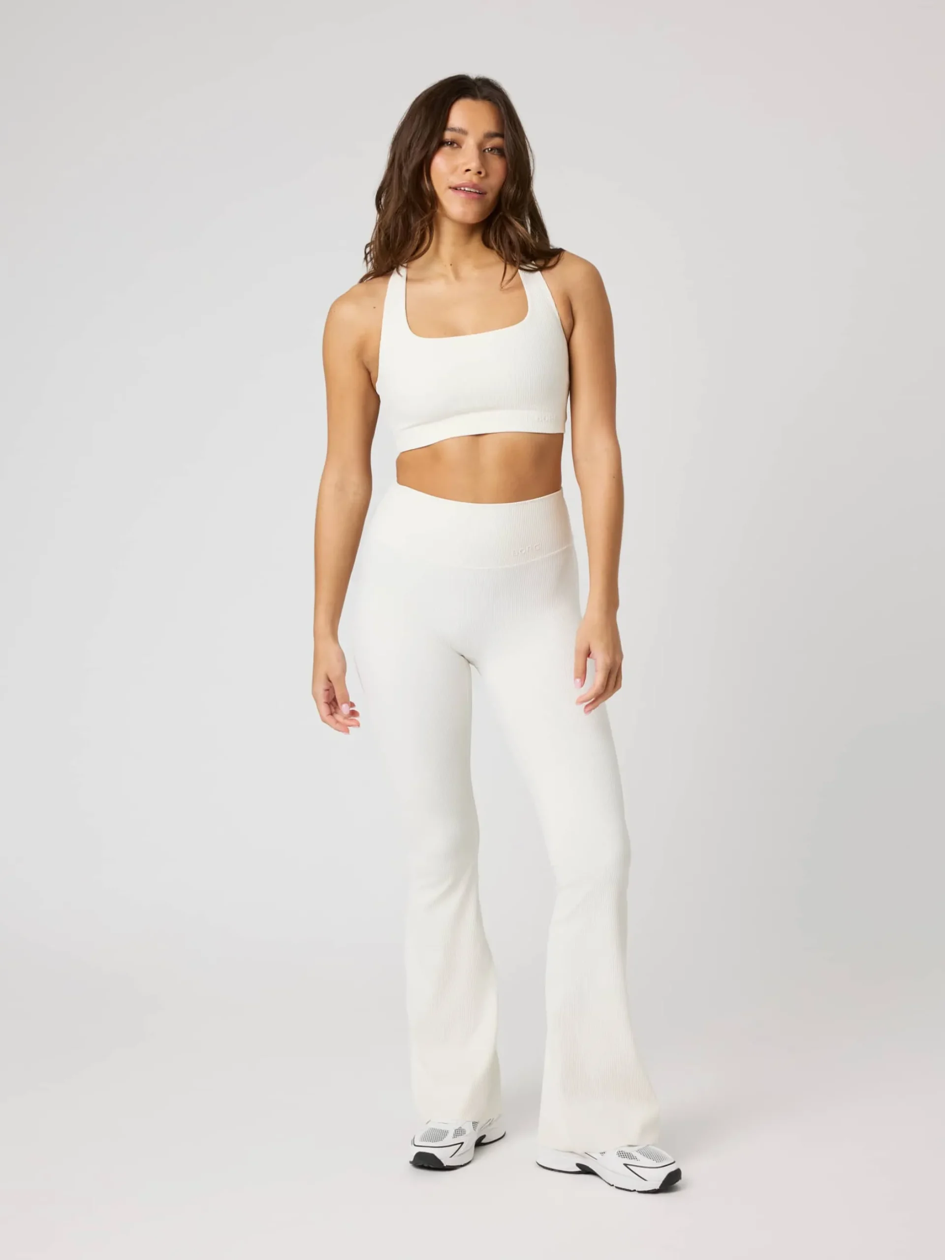 Studio Ribbed Racerback Bra